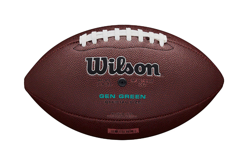 Customized Personalized Wilson NFL Stride Pro Eco Jr Football