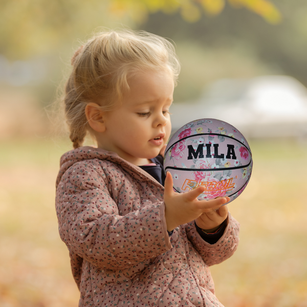 Customized Personalized Toddler Paisley Print Basketball