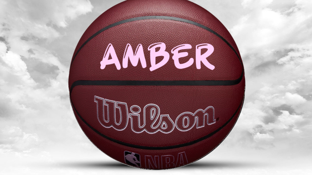 Customized Personalized Wilson Forge Plus Indoor/Outdoor Basketball Pink