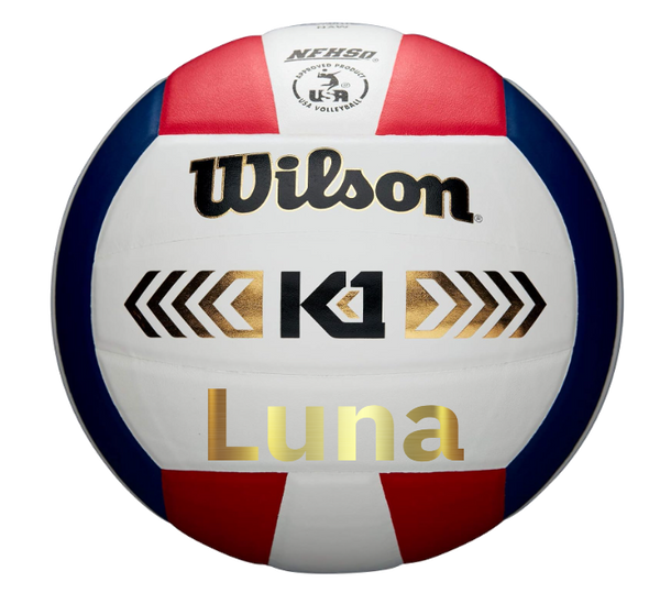 Customized Personalized Wilson K1 Gold High-Performance Volleyball