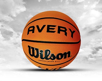 Customized Personalized Wilson Evo Nxt Indoor Game Basketball
