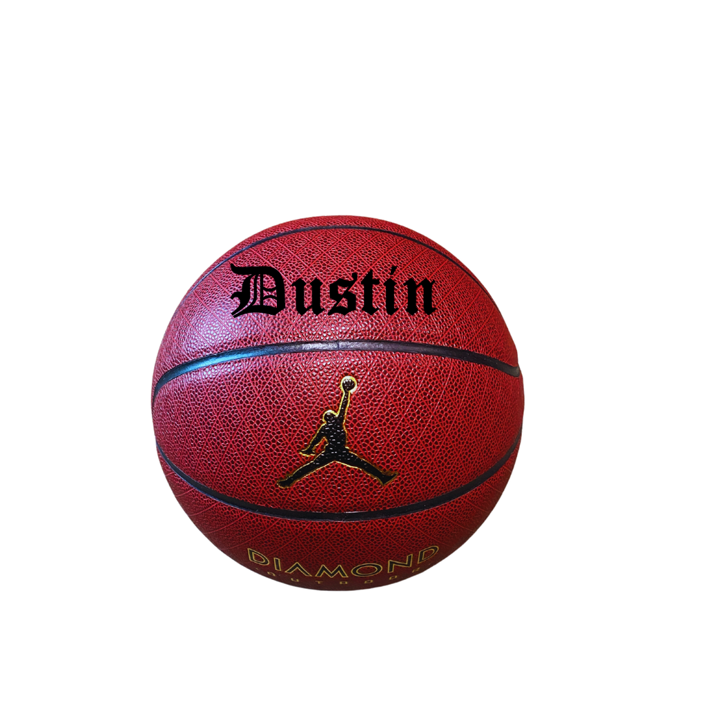 Customized Personalized Nike Jordan Diamond Basketball