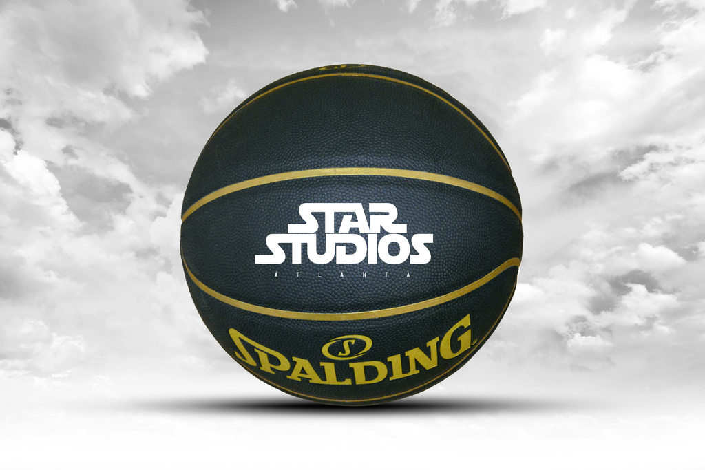 No Logo Black Basketball Official Size 29.5