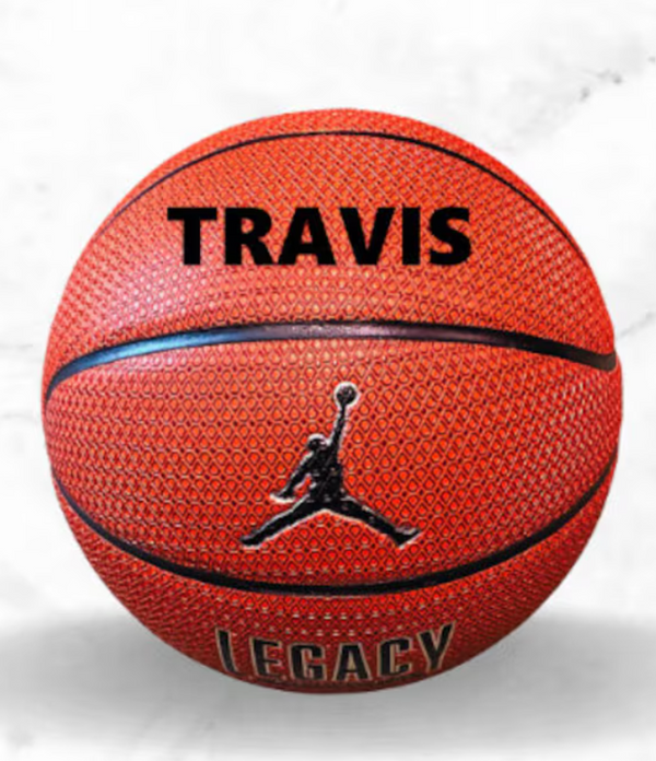 Customized Personalized Nike Jordan Legacy Brown