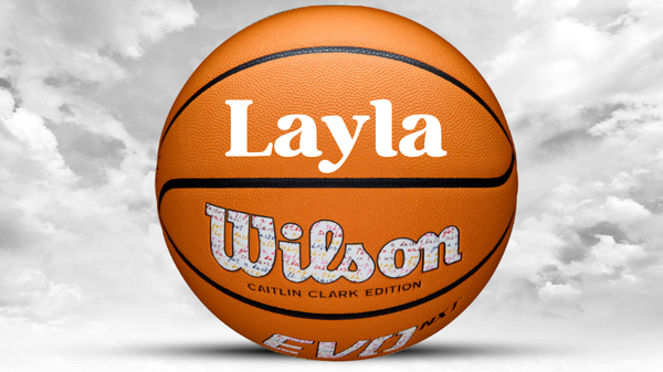 Customized Personalized Caitlin Clark WNBA Wilson EVO NXT 3951 Basketball