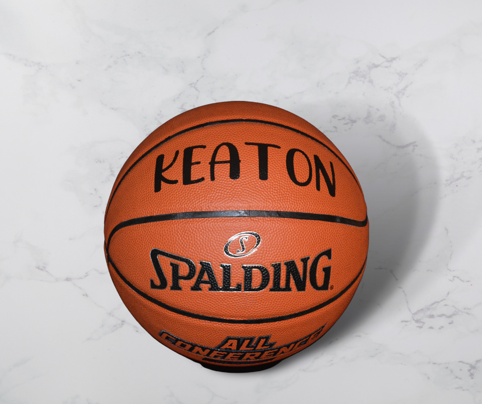 Customized Spalding All-Conference Basketball Gift