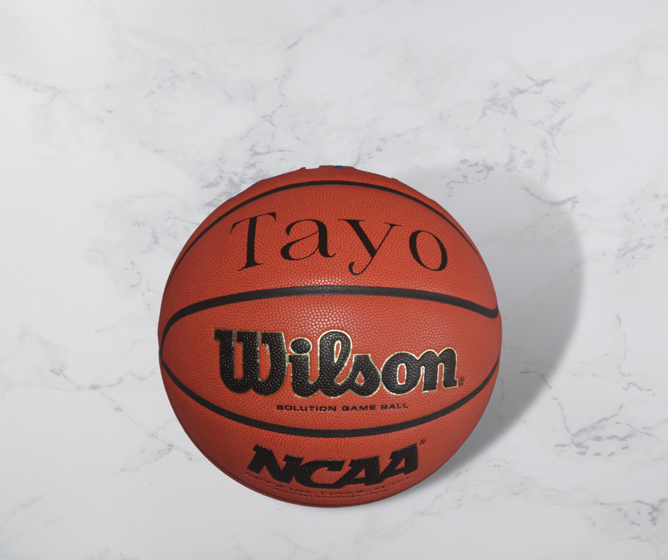 Customized Wilson Solution Basketball Gift